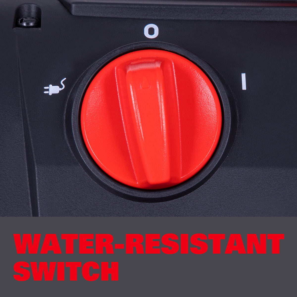 Ecomax 12 Gallon 6.5 HP AT18610PE-12A OSHA-Compliant Wet/Dry Vacuum with Dual Self-Cleaning HEPA Filters, Airflow Alarm, and Accessories