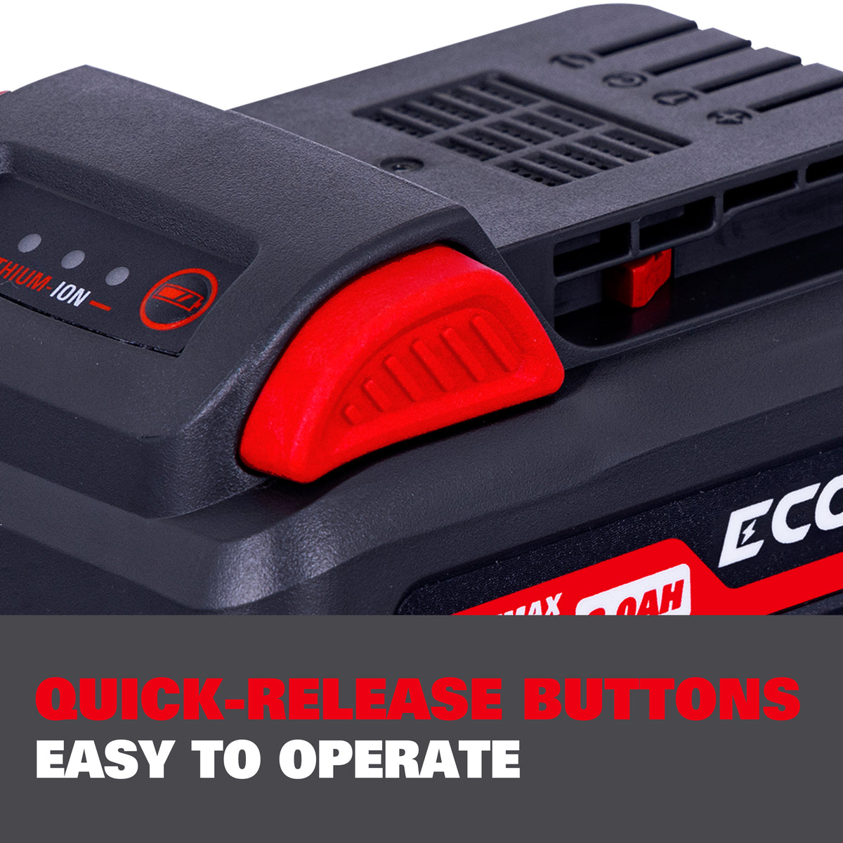 Ecomax 20V Lithium-Ion 2.0Ah Battery