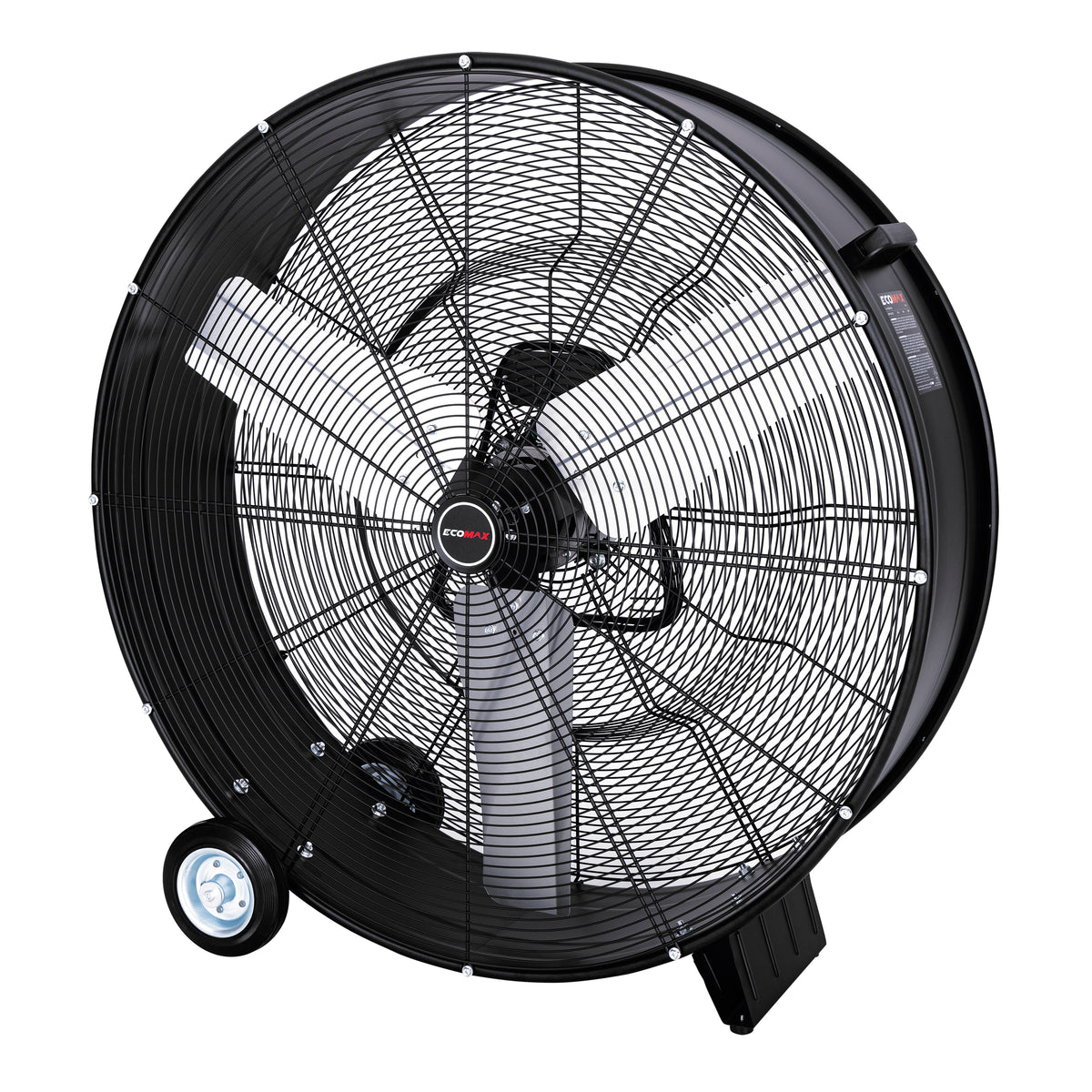 ECOMAX 36 in. High Velocity Industrial 19000 CFM Drum Fan