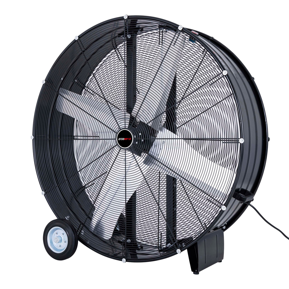 Ecomax 42&quot; High Velocity Industrial 25000 CFM Drum Fan