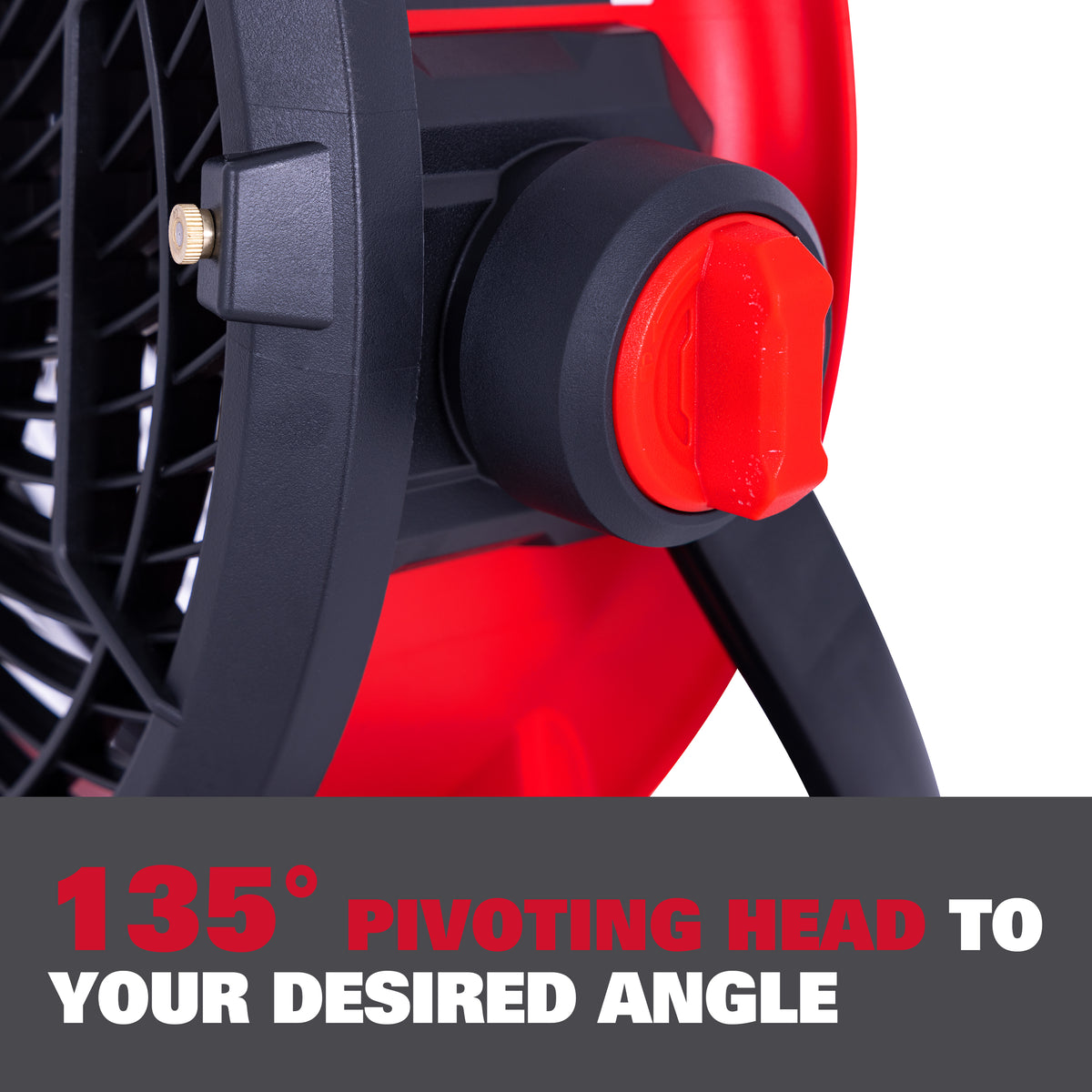 Ecomax 12&quot; AC/DC 2-Speed Misting Fan for Bucket and Garden Hose - COSTCO EXCLUSIVE