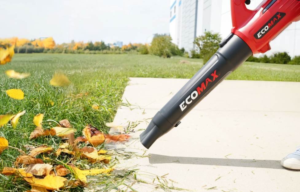 Ecomax 20V Cordless Leaf Blower with 20V 2.0Ah Battery and Charger