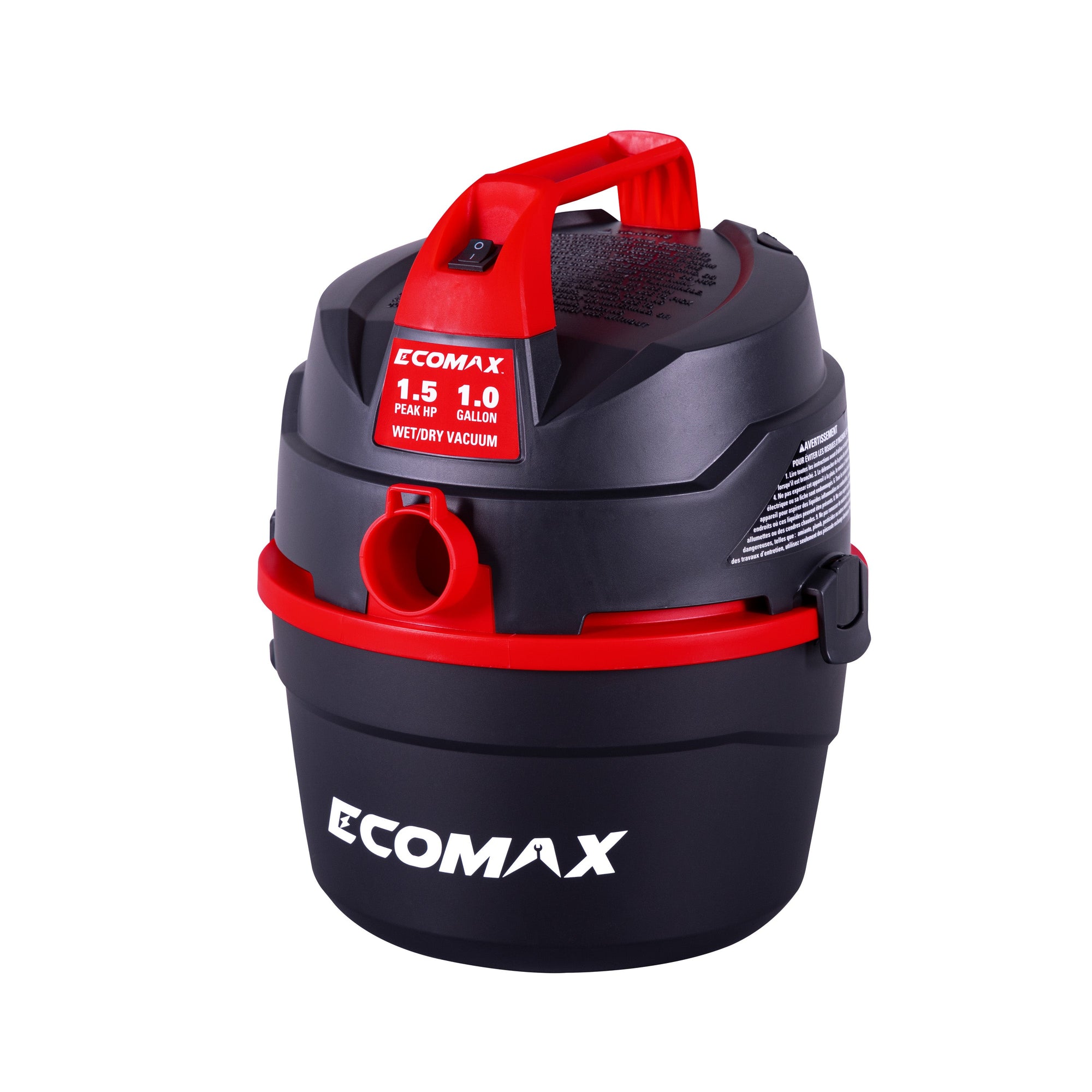 Ecomax 1 gal 1,5 pk draagbare polyzuiger